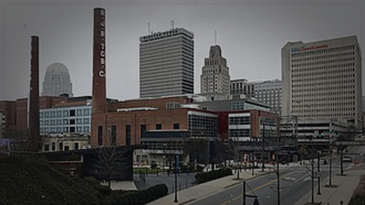 Winston-Salem skyline themed Pine Script service cover with dark market grading
