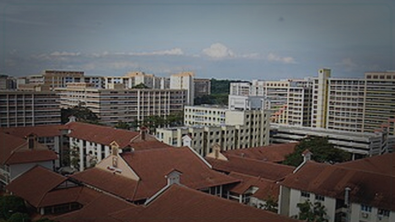 Yishun Singapore themed Pine Script service cover with dark market grading